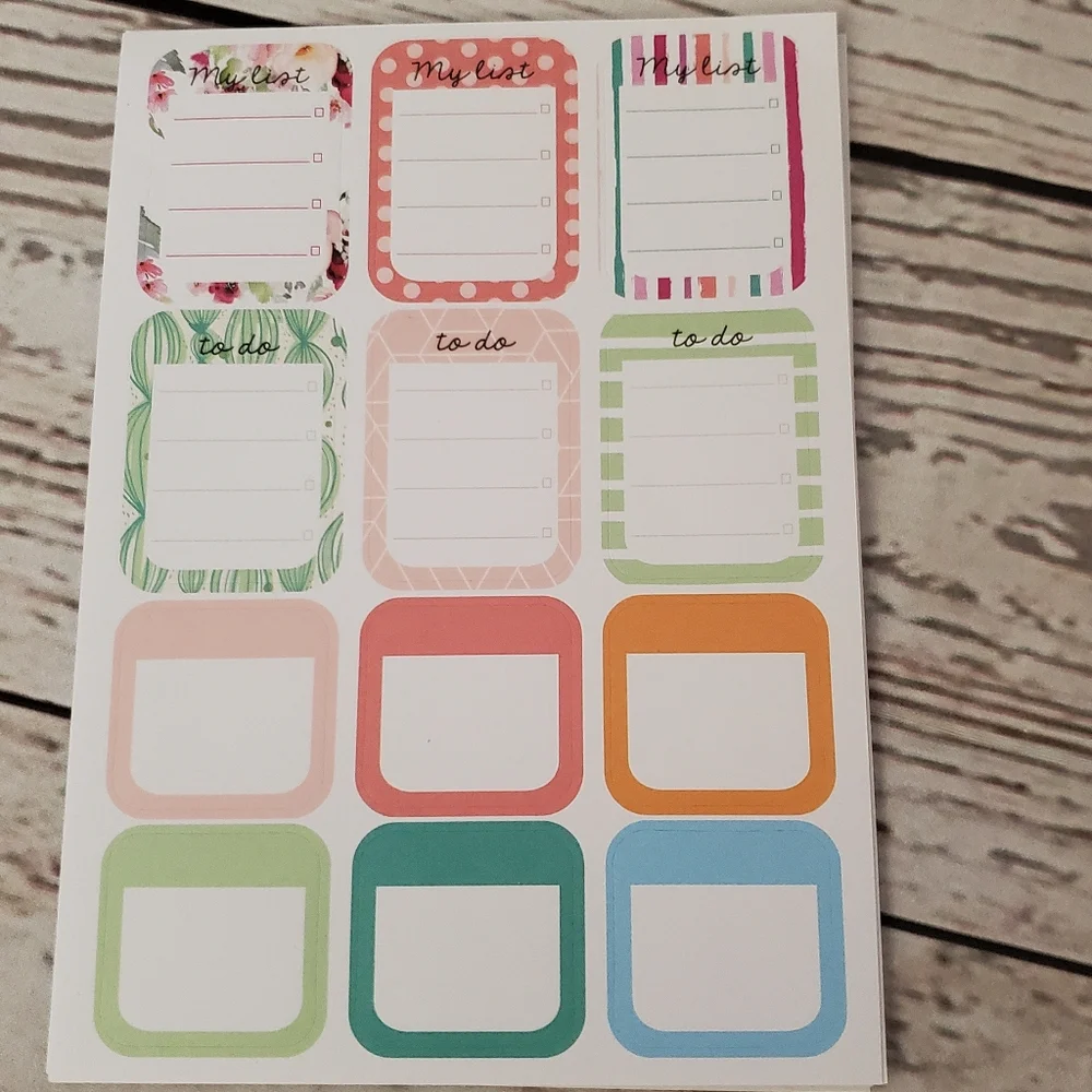 Planner stickers